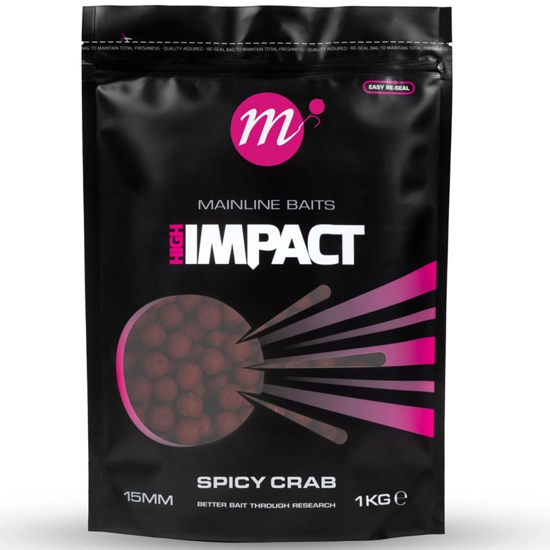 Mainline High Impact Boilies 1kg 15mm